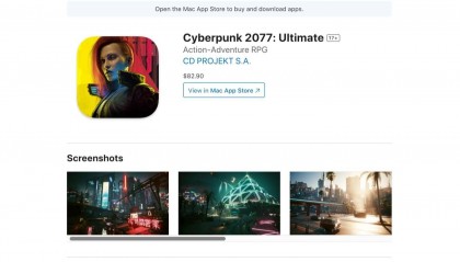 《赛博朋克 2077：终极版》登陆苹果Mac，App Store售82.9美元