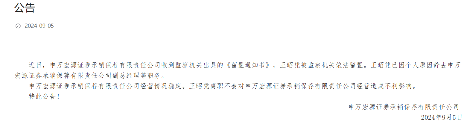 投行业务半年收7张罚单，申万宏源投行副总被留置后余波未平