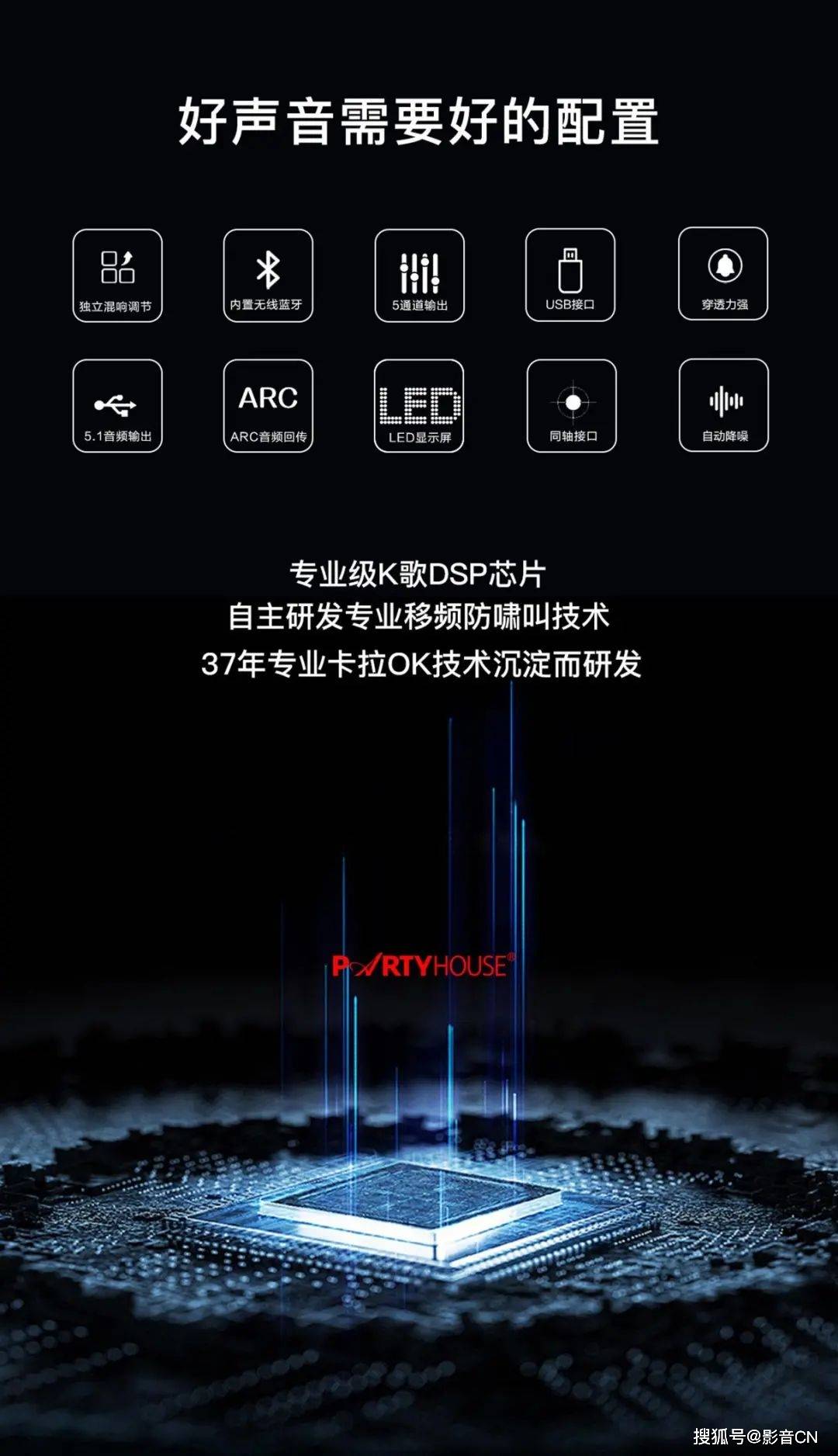 新品｜大屏电视伴侣，Partyhouse派对屋星舰至臻版5.1CH，全能娱乐尽在掌控