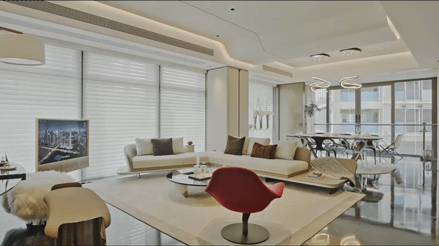 奥体核芯胤璞大平层：310-700方通燃气，邻万象城/SKP，双梯一户+艺术长廊，1300万起藏城市藏品！